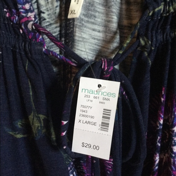 Navy Blue Lace in Back. Made of soft cotton. - Picture 5 of 5